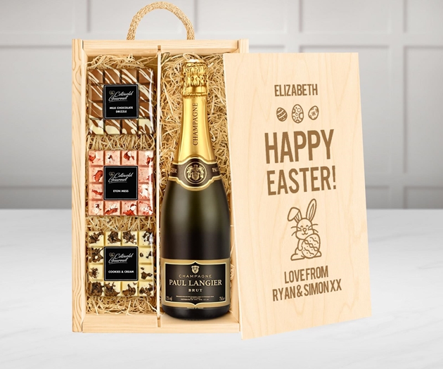 Easter Personalised Chocolate Tasting Experience With Champagne